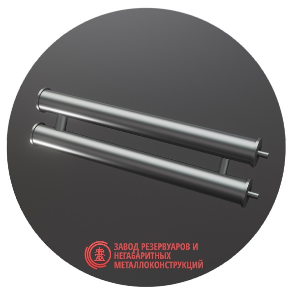 Регистры отопления двухрядные РСП-2x42x2.0-10000 мм